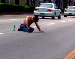 술 취한 모습들