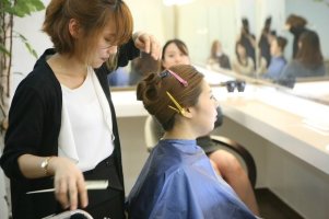 승무원머리하는법2