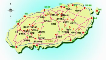 제주골프장지도2
