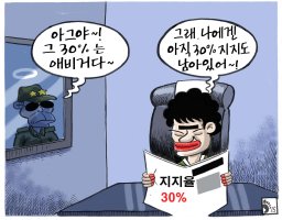 박근혜 지지율 30%의 진짜 비결은..