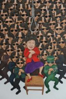 아기 낳는 박근혜 후보, 그림 속 아기의 정체는?